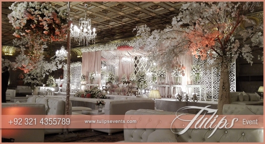 best pakistani wedding decoration setup photos by Tulips Events